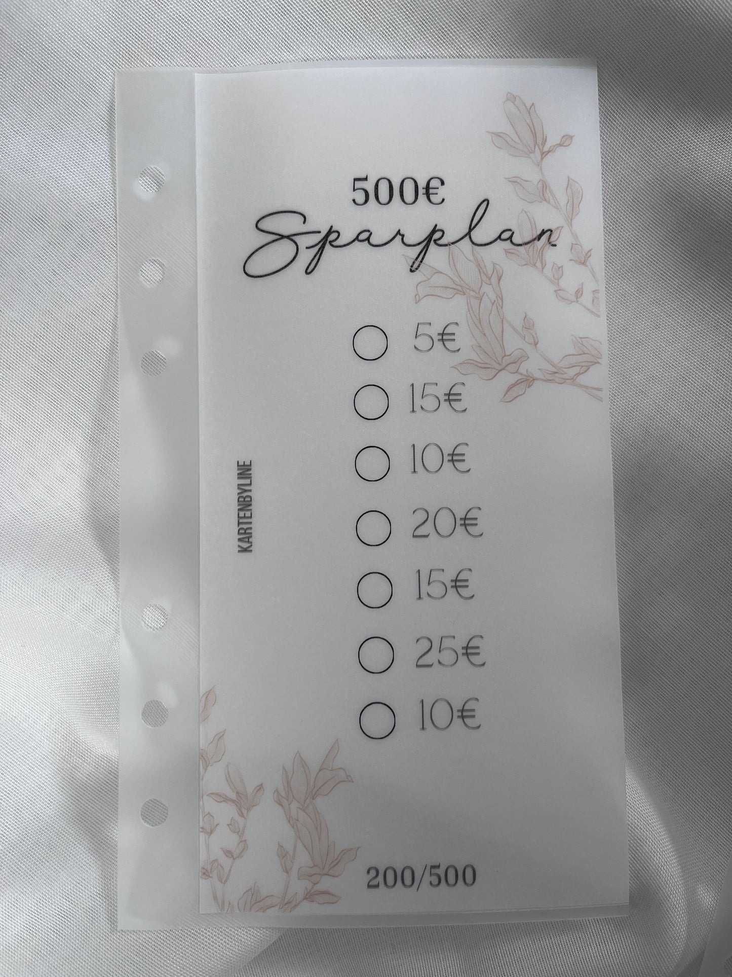 500€ Sparplan