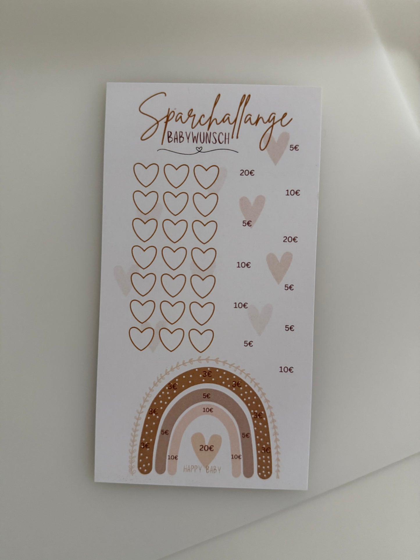 Sparchallenge "Kinderwunsch"