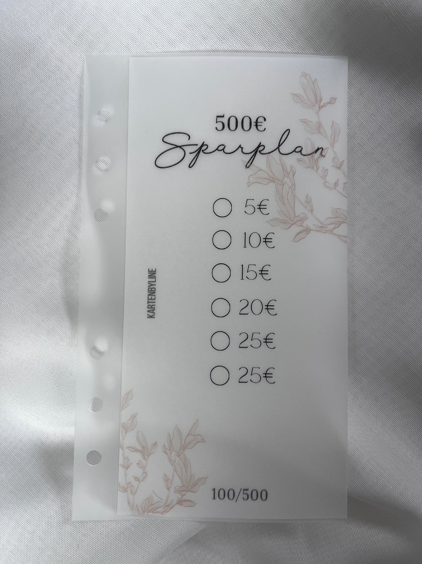 500€ Sparplan