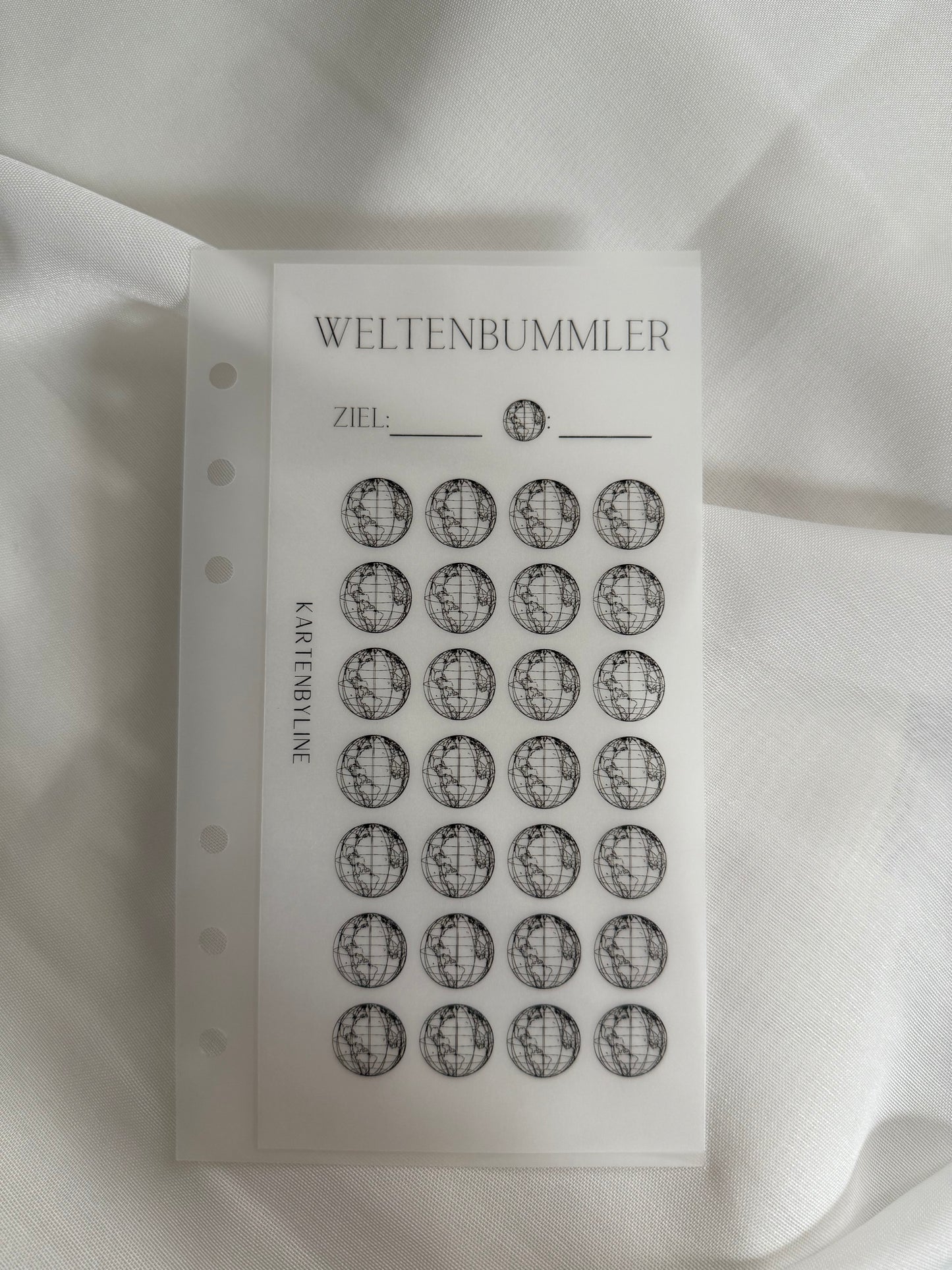 Zipperloser Umschlag matt frosty Challenge - A6