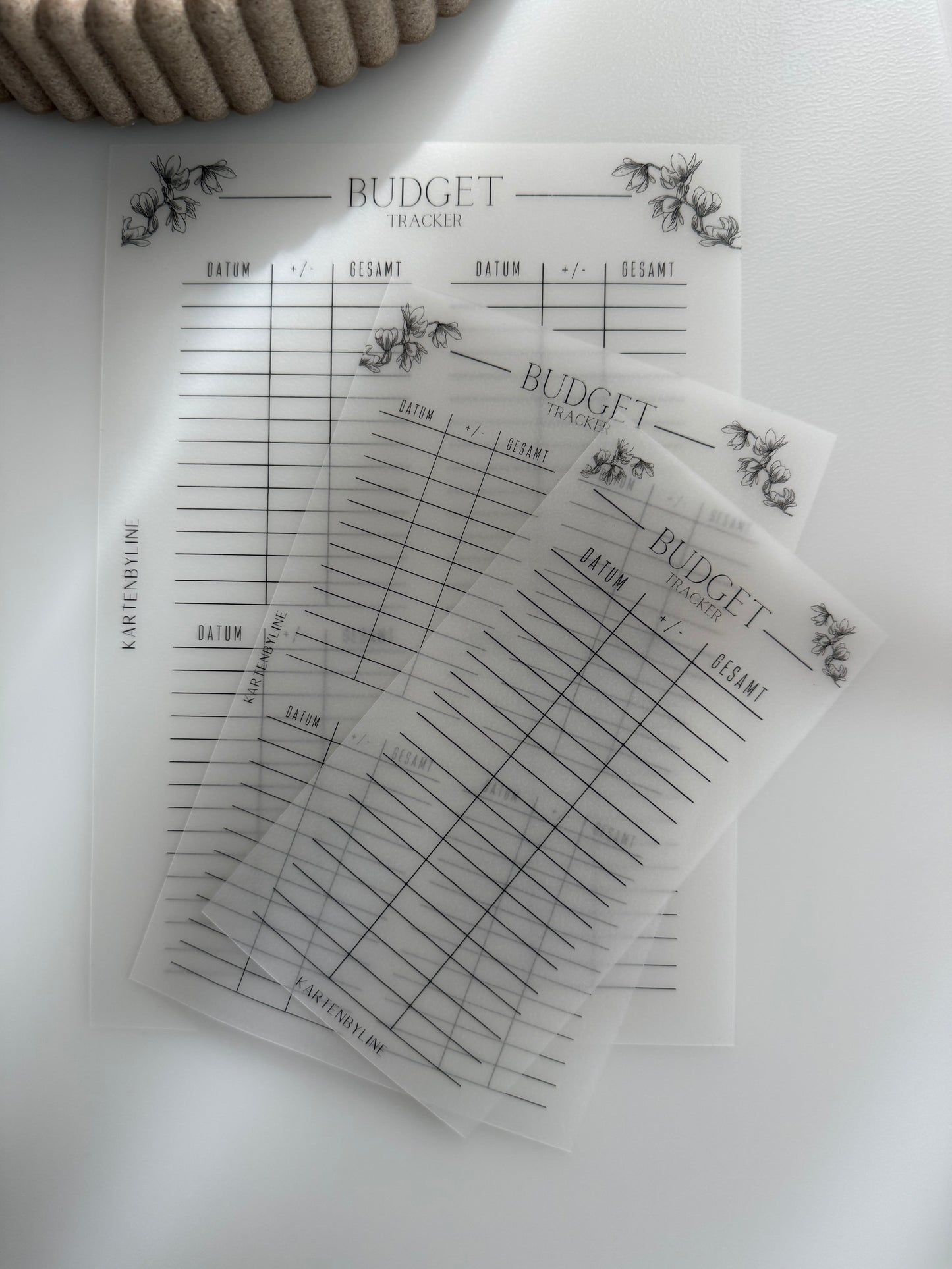 Frosty Budget Tracker