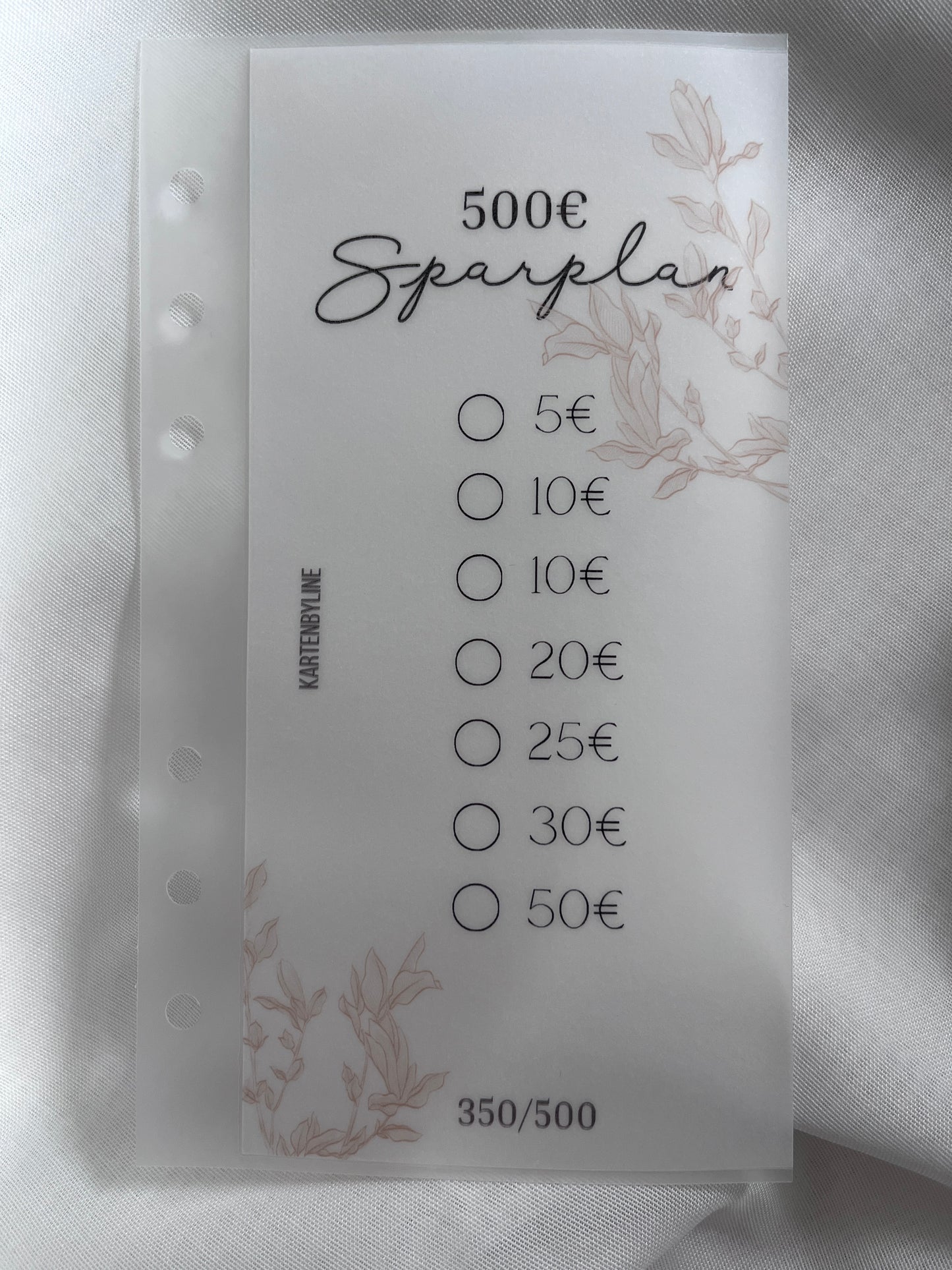 500€ Sparplan