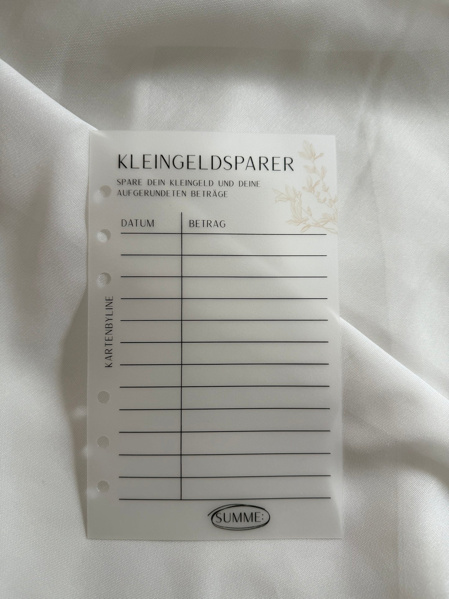 Deckblätter Challenge