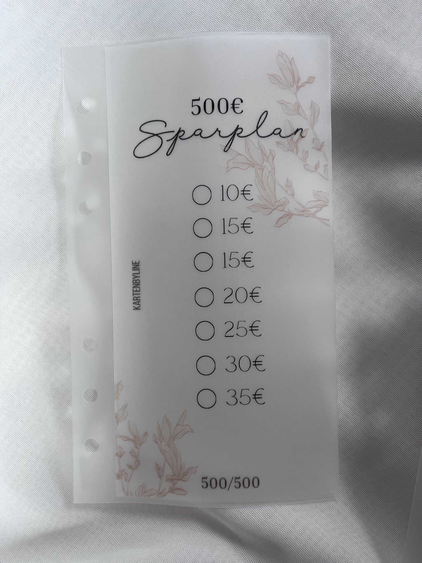 500€ Sparplan