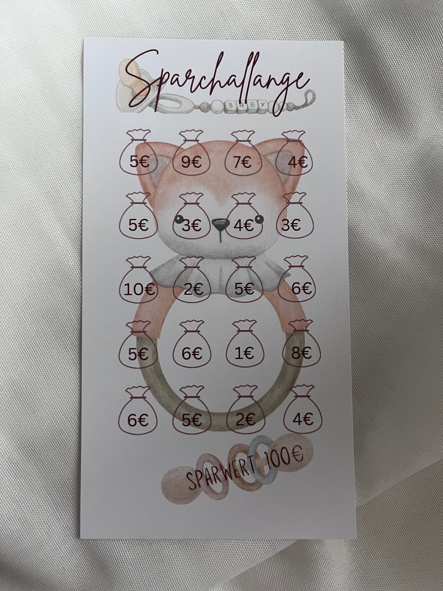 Sparchallenge Baby - freier Zweck