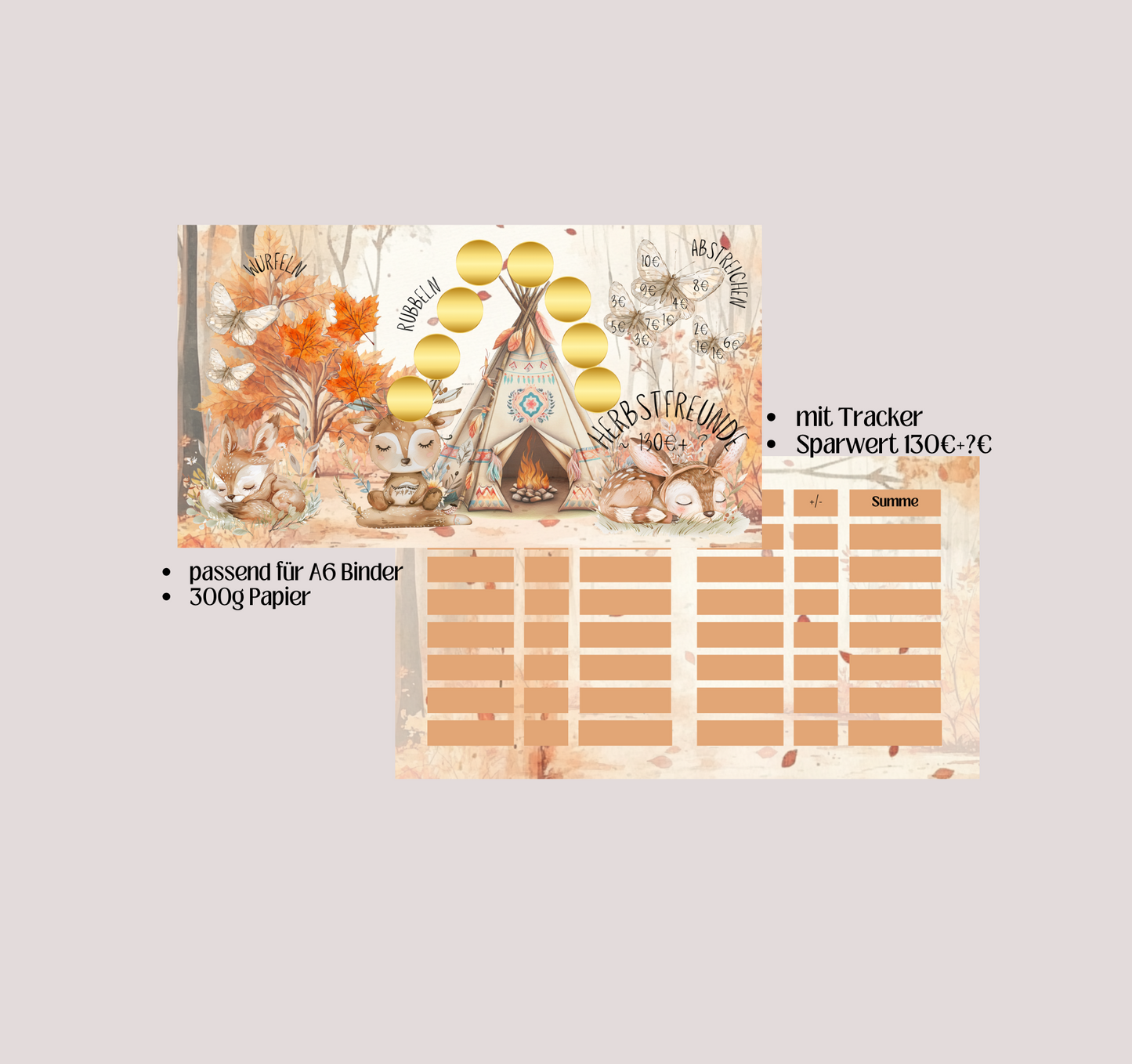 Sparchallenge "Herbstfreunde"