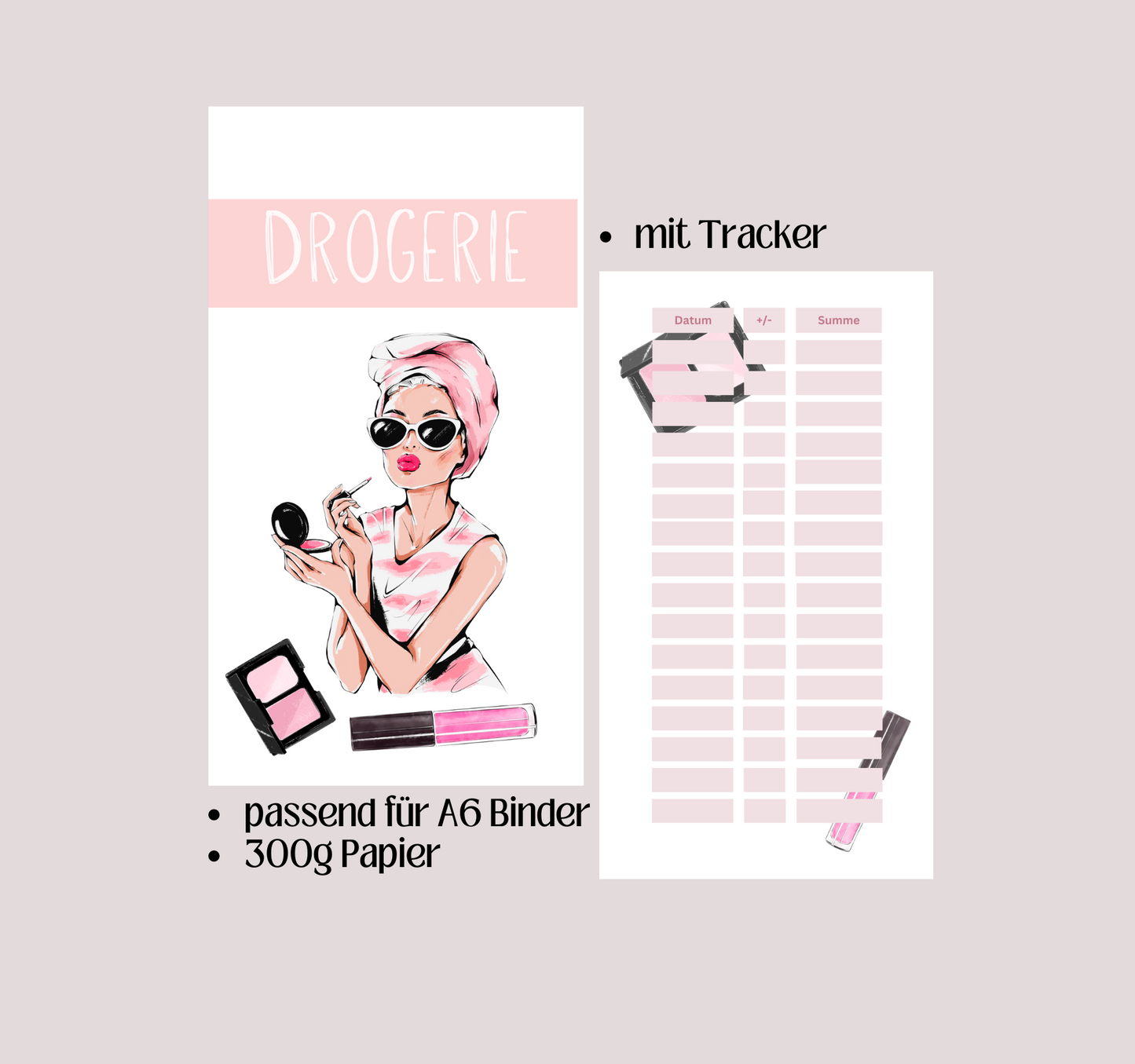 Dashboard "Drogerie"