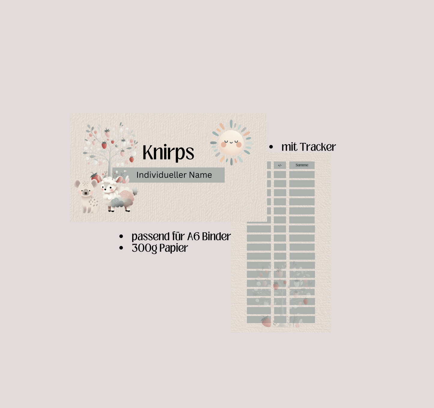 Dashboard "Knirps" für dein Kind