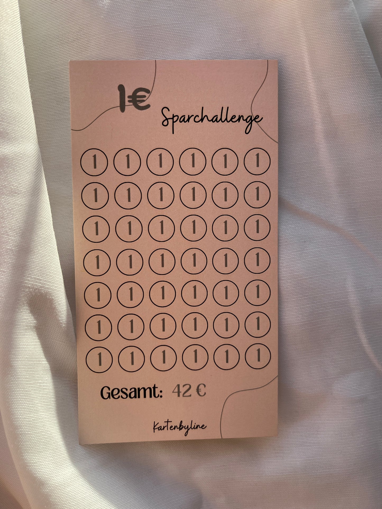 1€ Sparchallenge