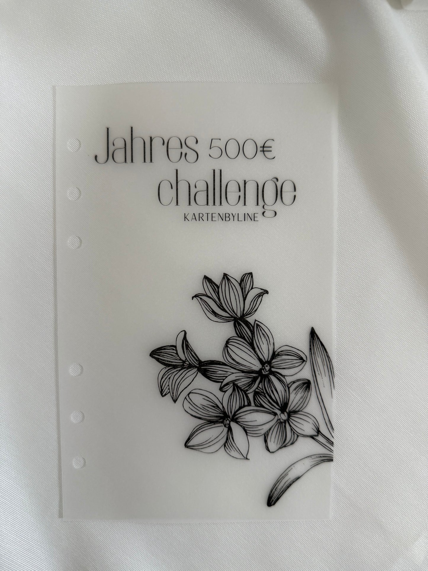 500€ Jahreschallenge