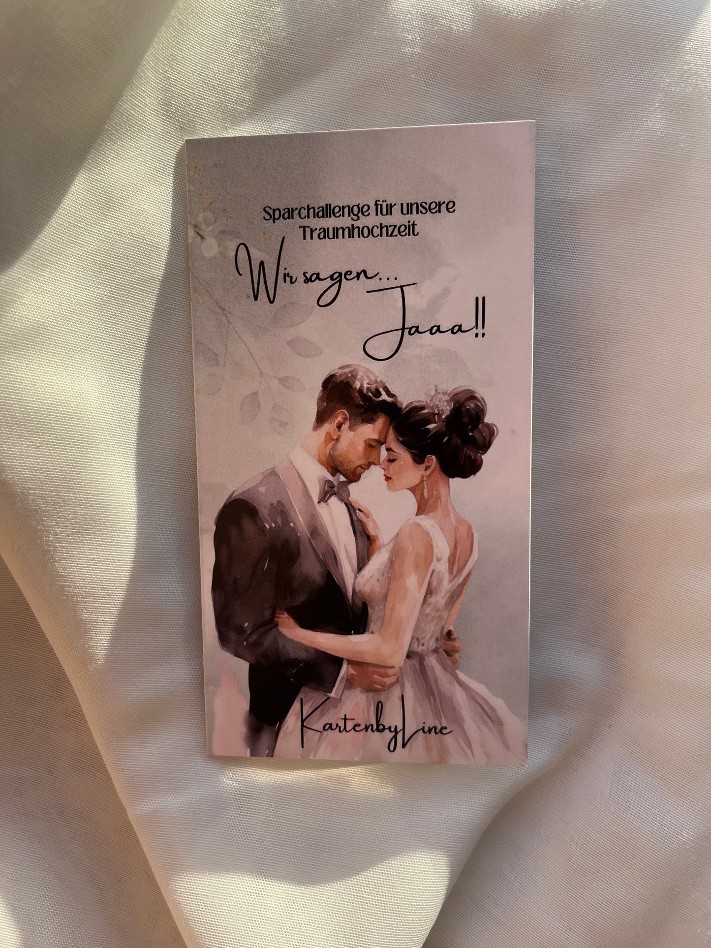 Sparchallenge "Wir sagen Jaaaa"- Für deine Hochzeit