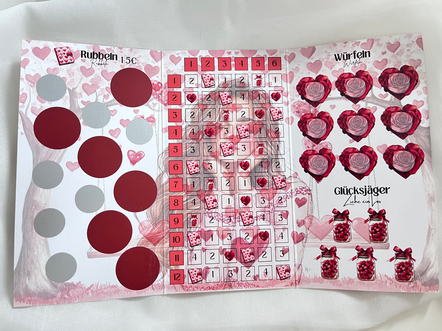 Sparchallenge "Heart Bingo"