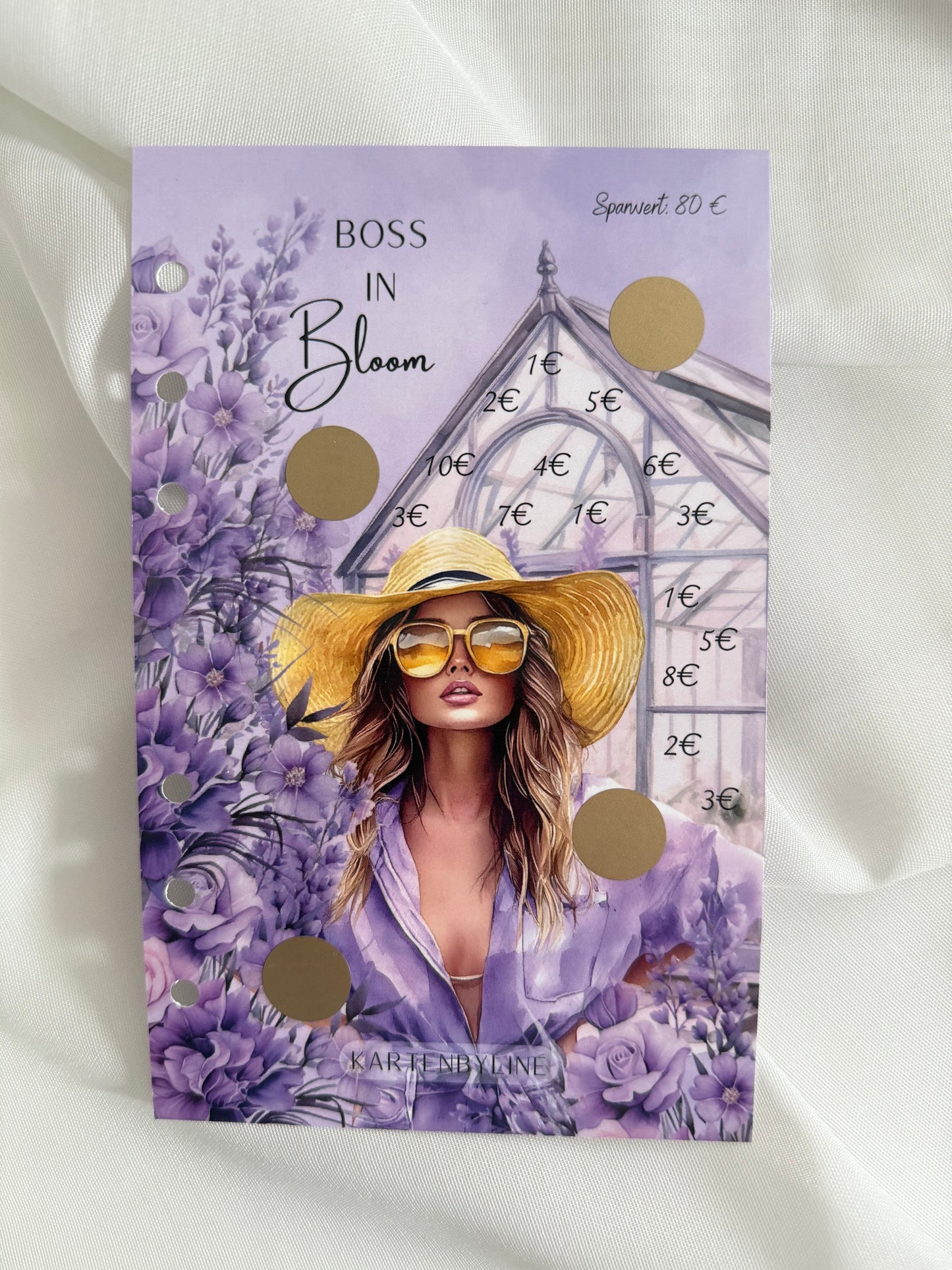 Boss in Bloom - glänzend Foliert