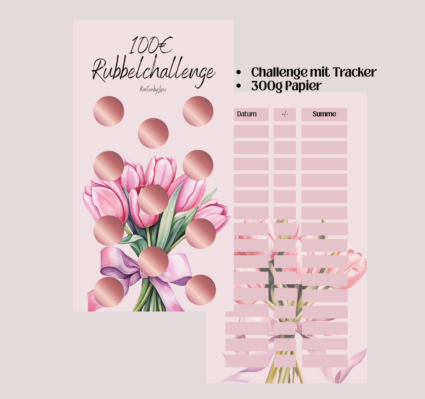 100 € Rubbelchallenge
