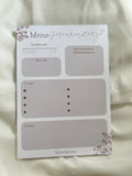 Notizblock "Meine Gedankenstütze" A5