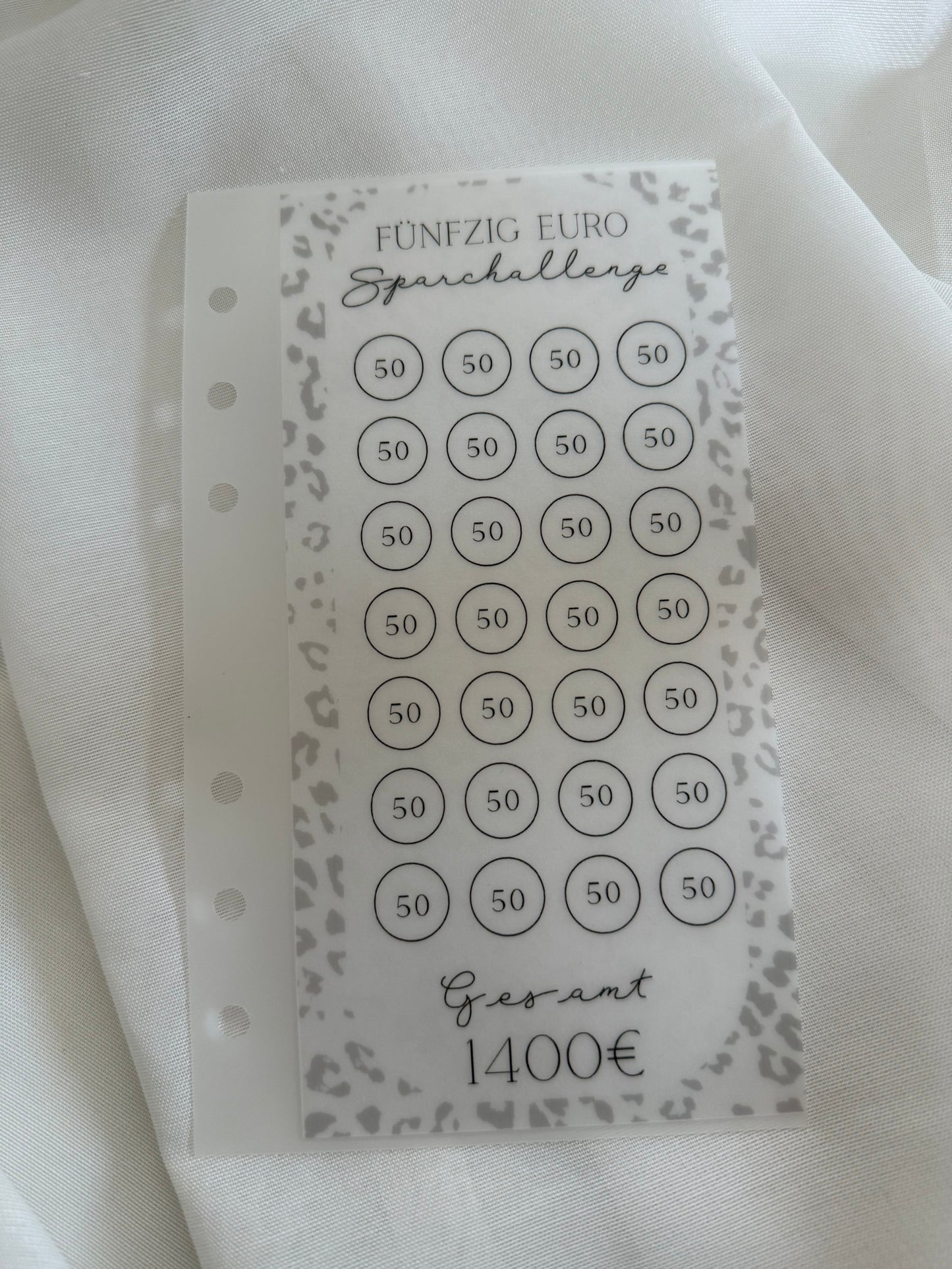 Leo / Zipperloser Umschlag matt frosty Challenge