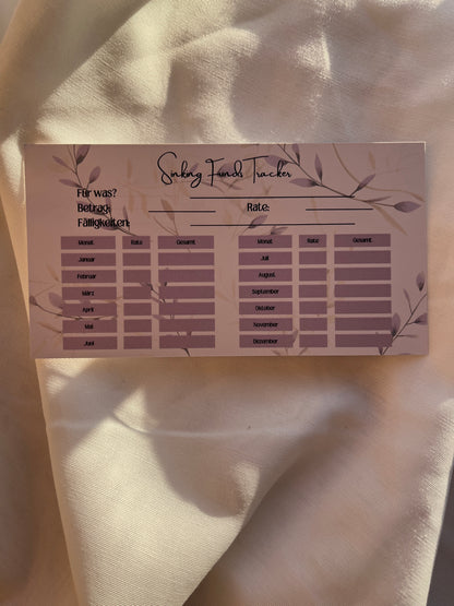 Sinking Funds Tracker