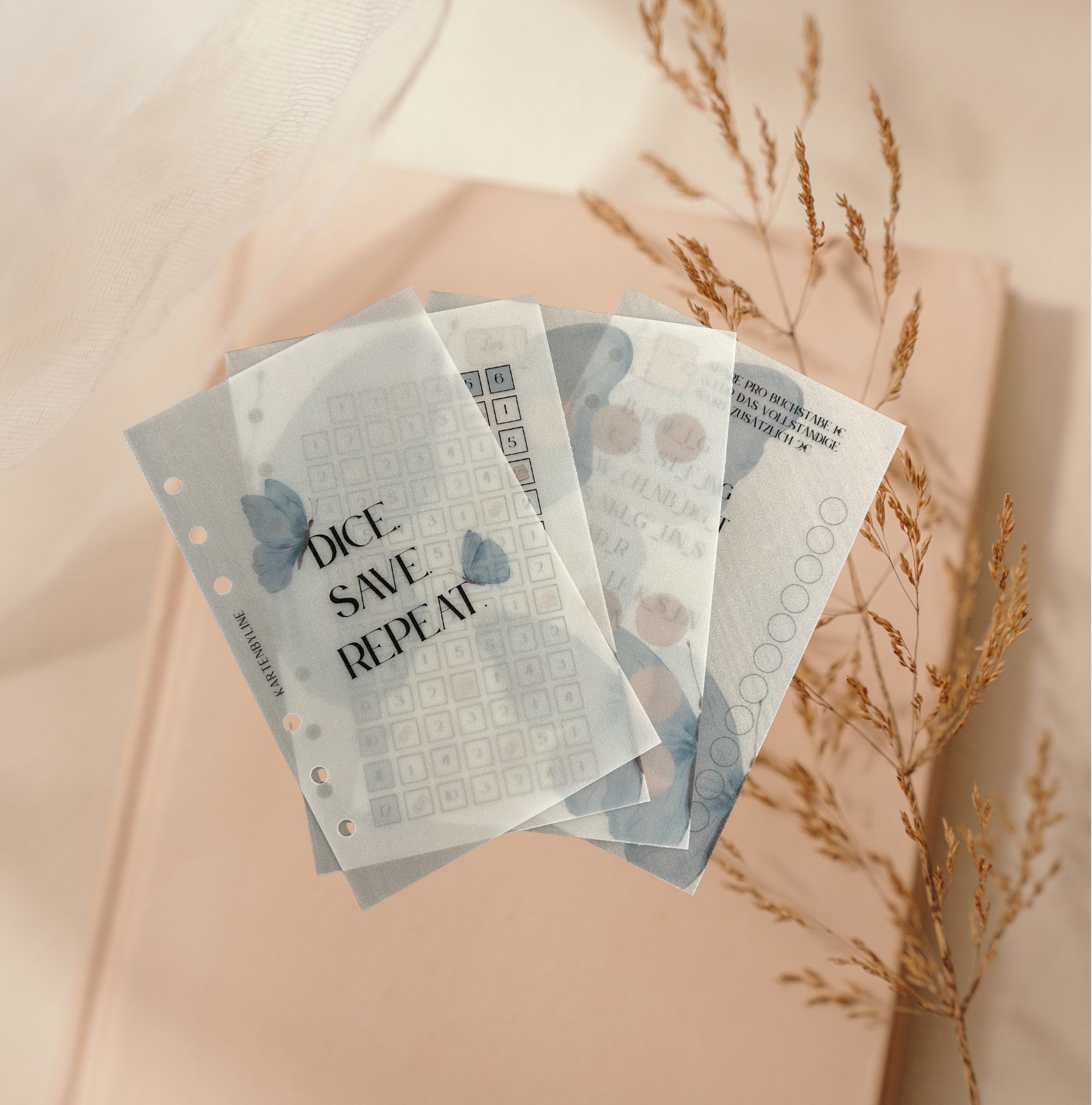 Dice. Save. Repeat. | Butterfly Edition Sparspiel