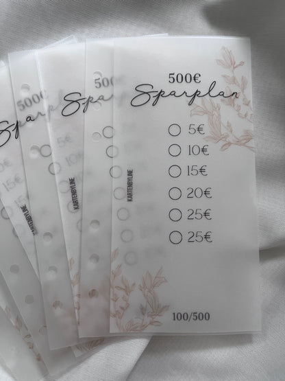 500€ Sparplan