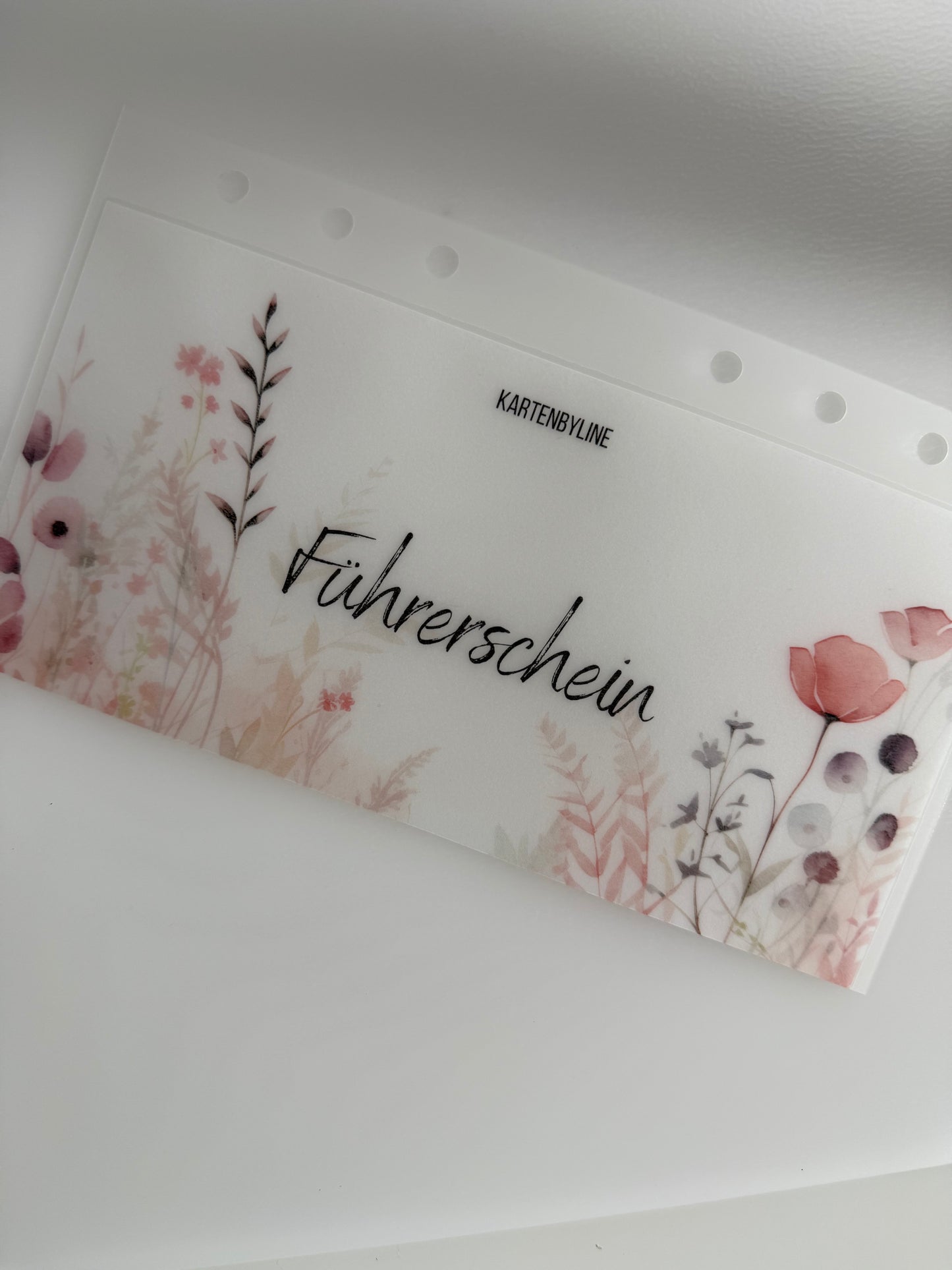 Zipperloser Geldumschlag matt frosty (Frühlingskollektion) - B-Ware