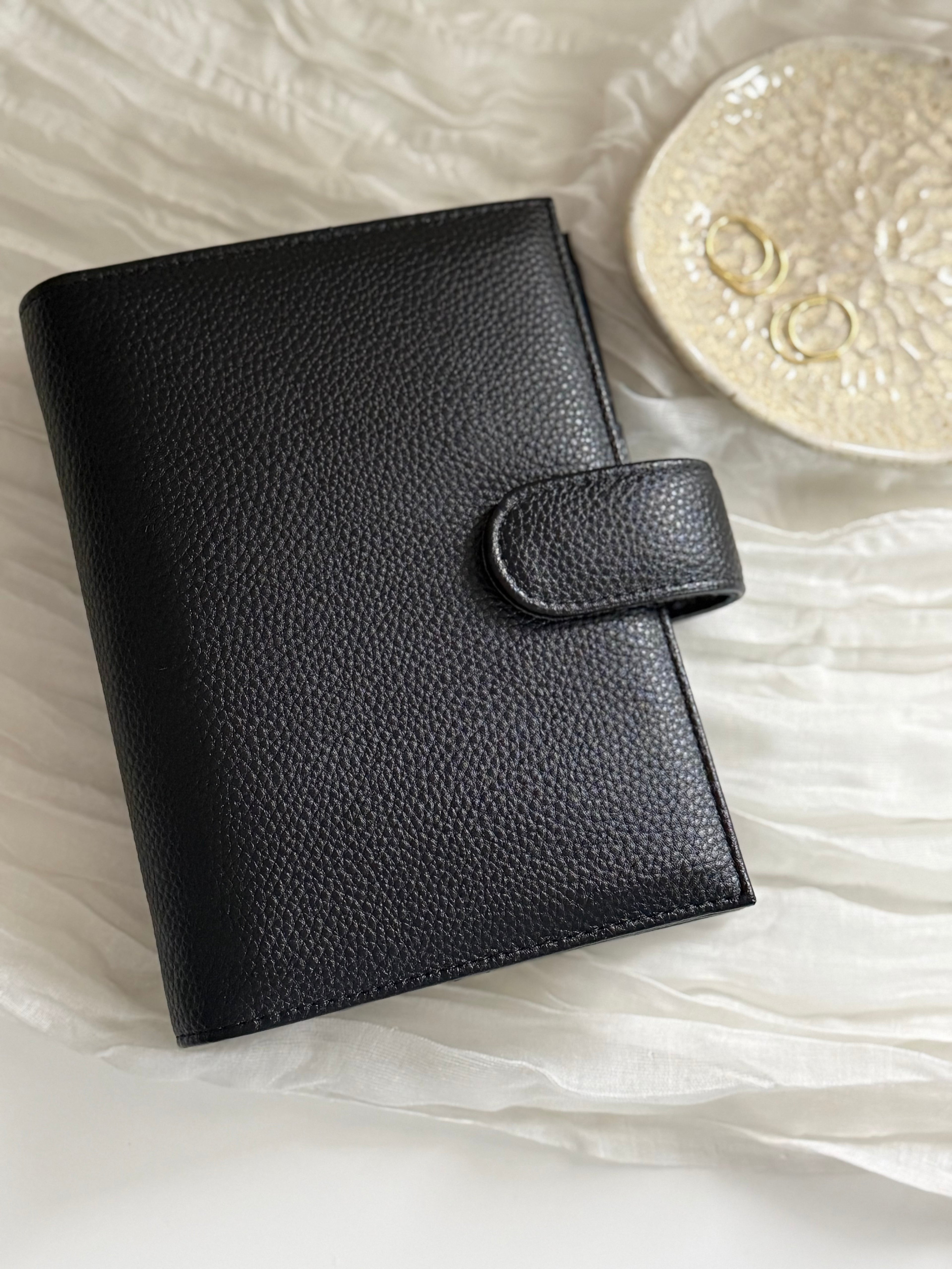 Deluxe Binder | Ringbuch A6 Black