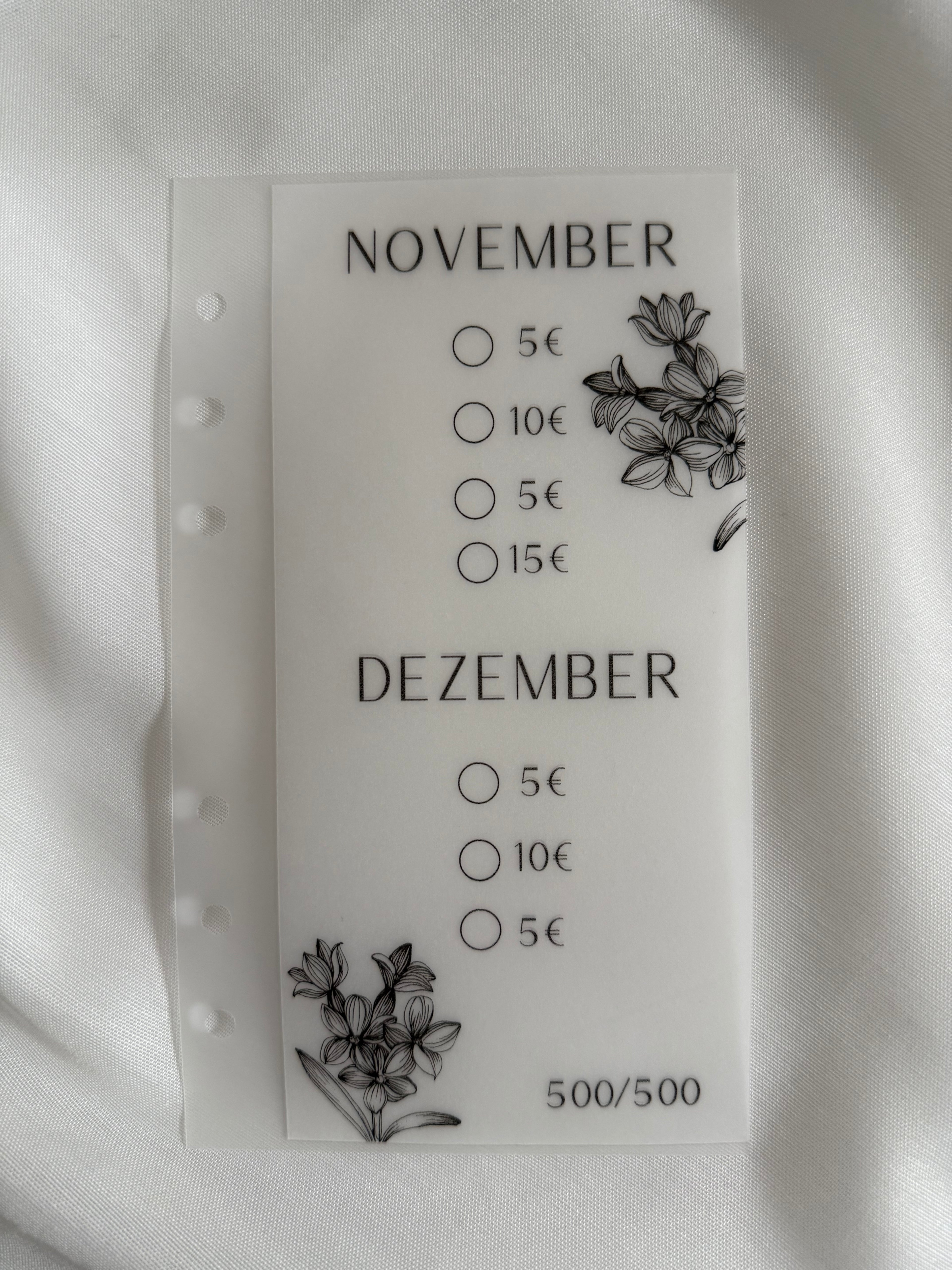500€ Jahreschallenge