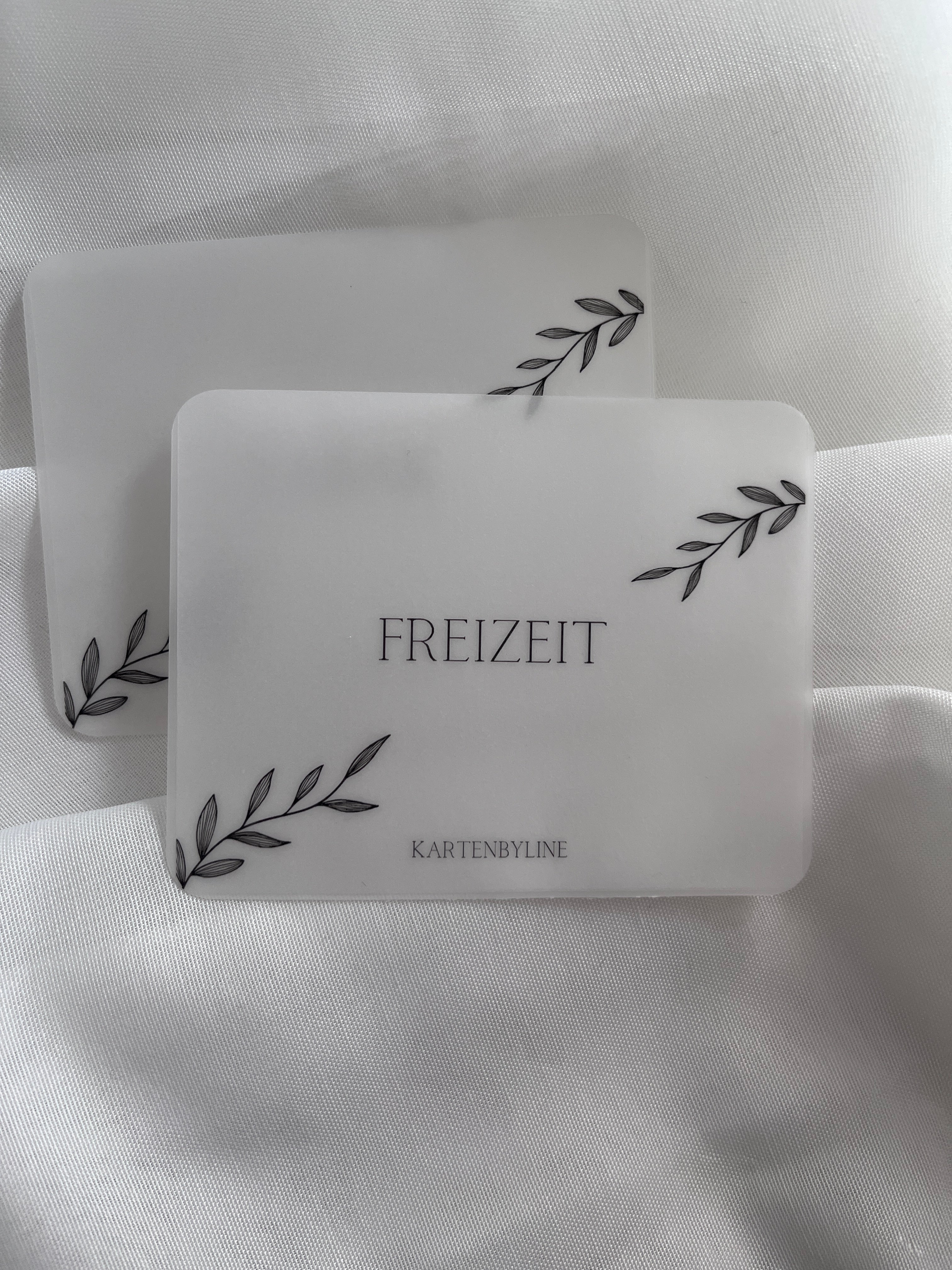 Zipperloser Geldumschlag matt frosty mit Wunschkategorien - für deinen Geldbeutel