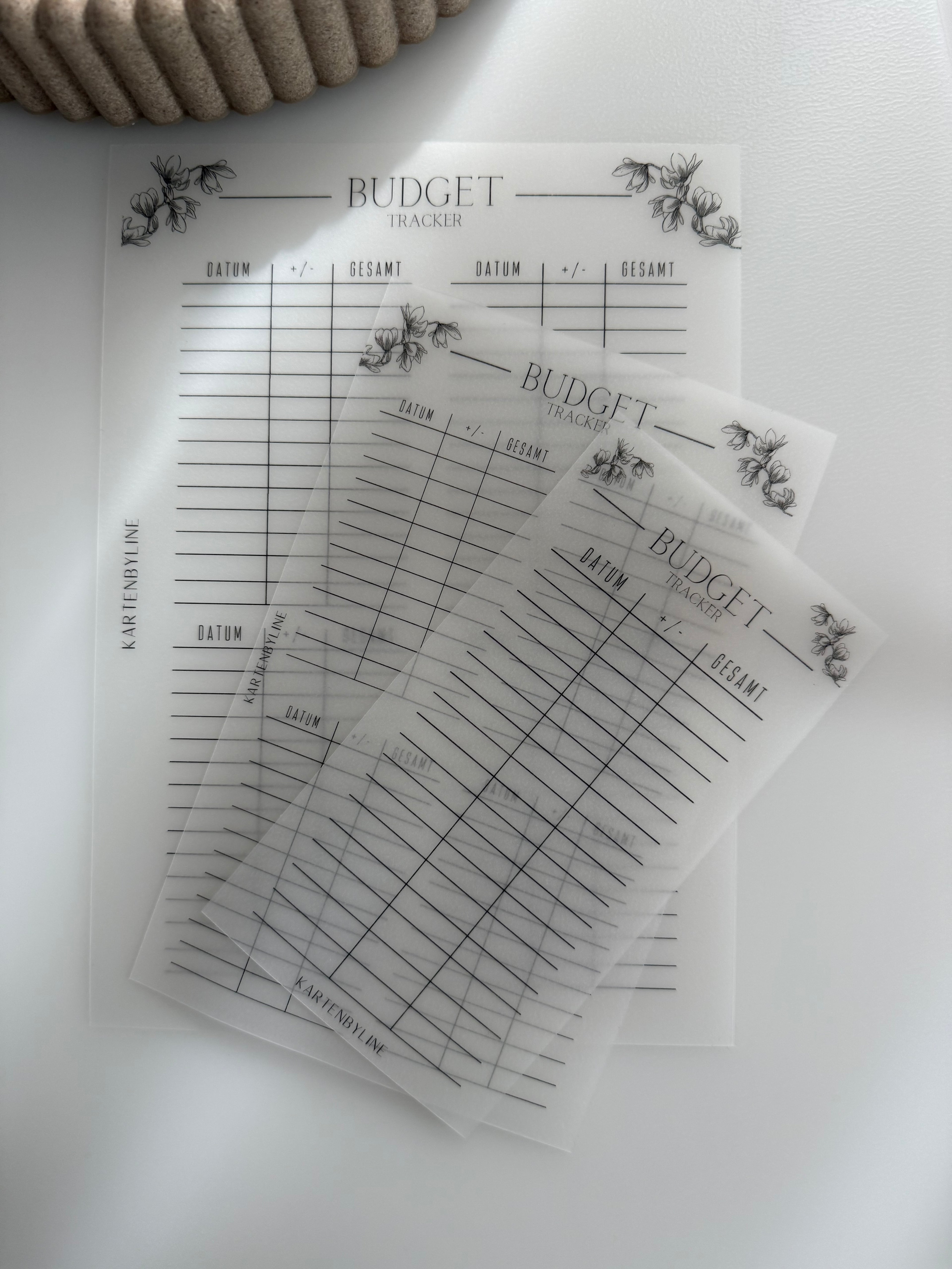 Frosty Budget Tracker