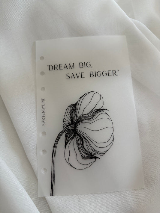 Frosty Deckblatt - Dream Big