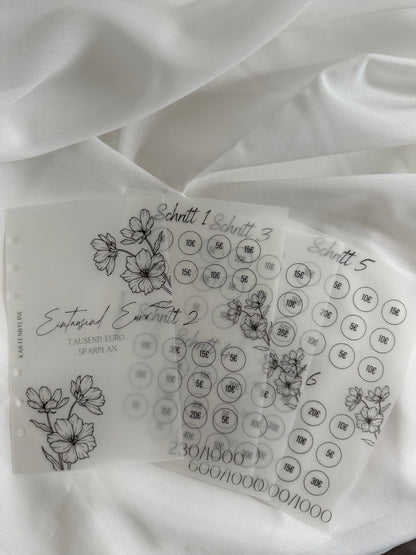Deckblatt Sparplan - A6