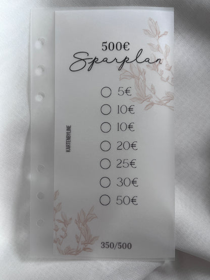500€ Sparplan
