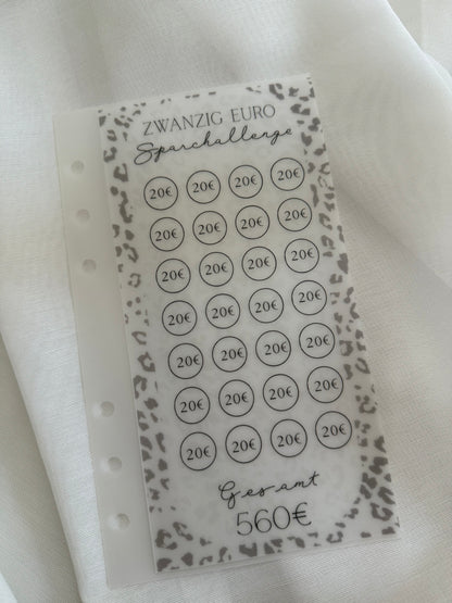 Leo / Zipperloser Umschlag matt frosty Challenge