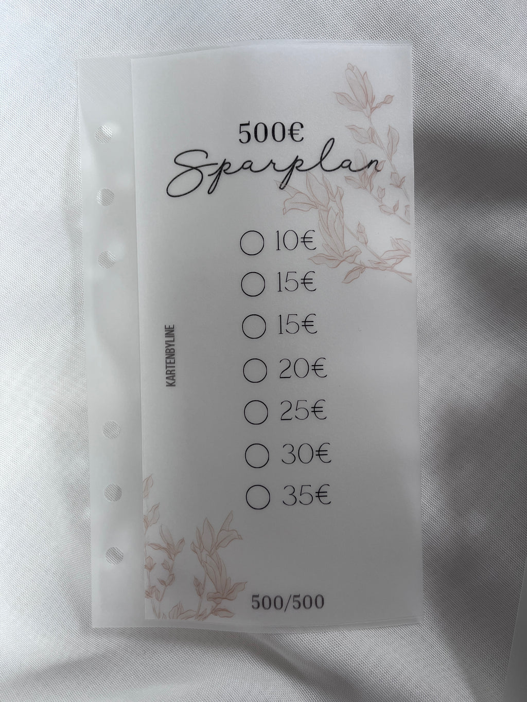500€ Sparplan