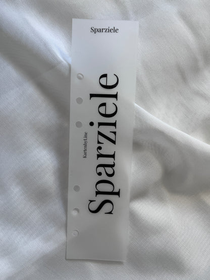 Register A6 mit Überstand  - zum Personalisieren