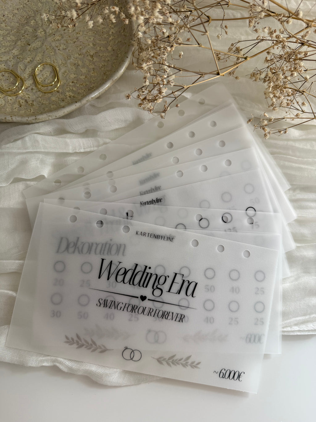 Sparplan Hochzeit B-Ware