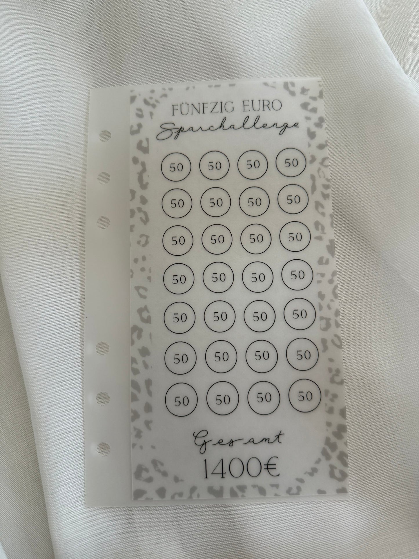 Leo / Zipperloser Umschlag matt frosty Challenge