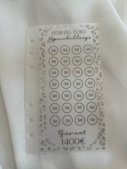 Leo / Zipperloser Umschlag matt frosty Challenge