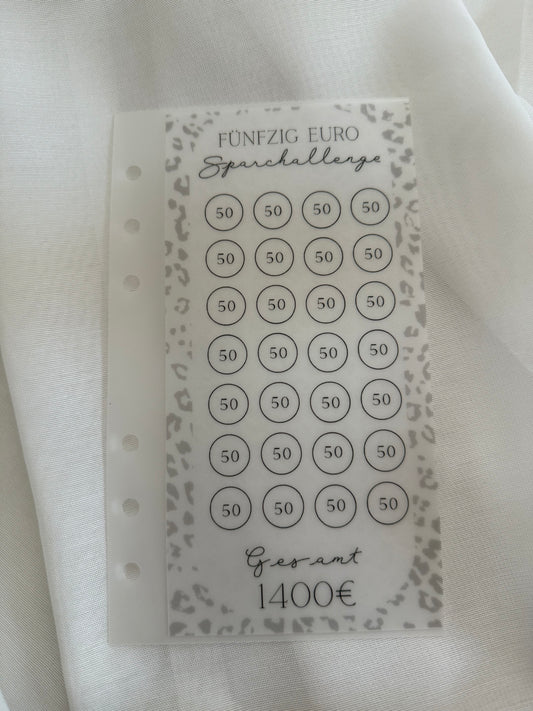 Leo / Zipperloser Umschlag matt frosty Challenge