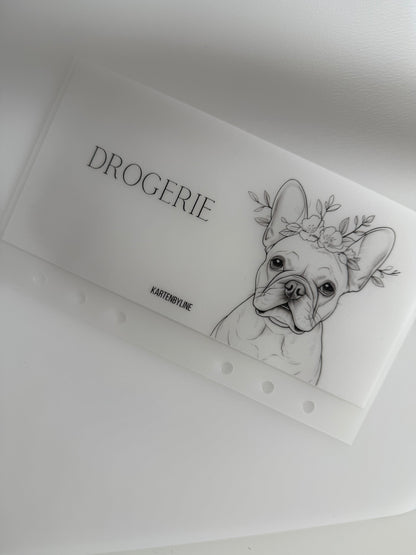Zipperloser Geldumschlag matt frosty (Bulldogge) - B-Ware