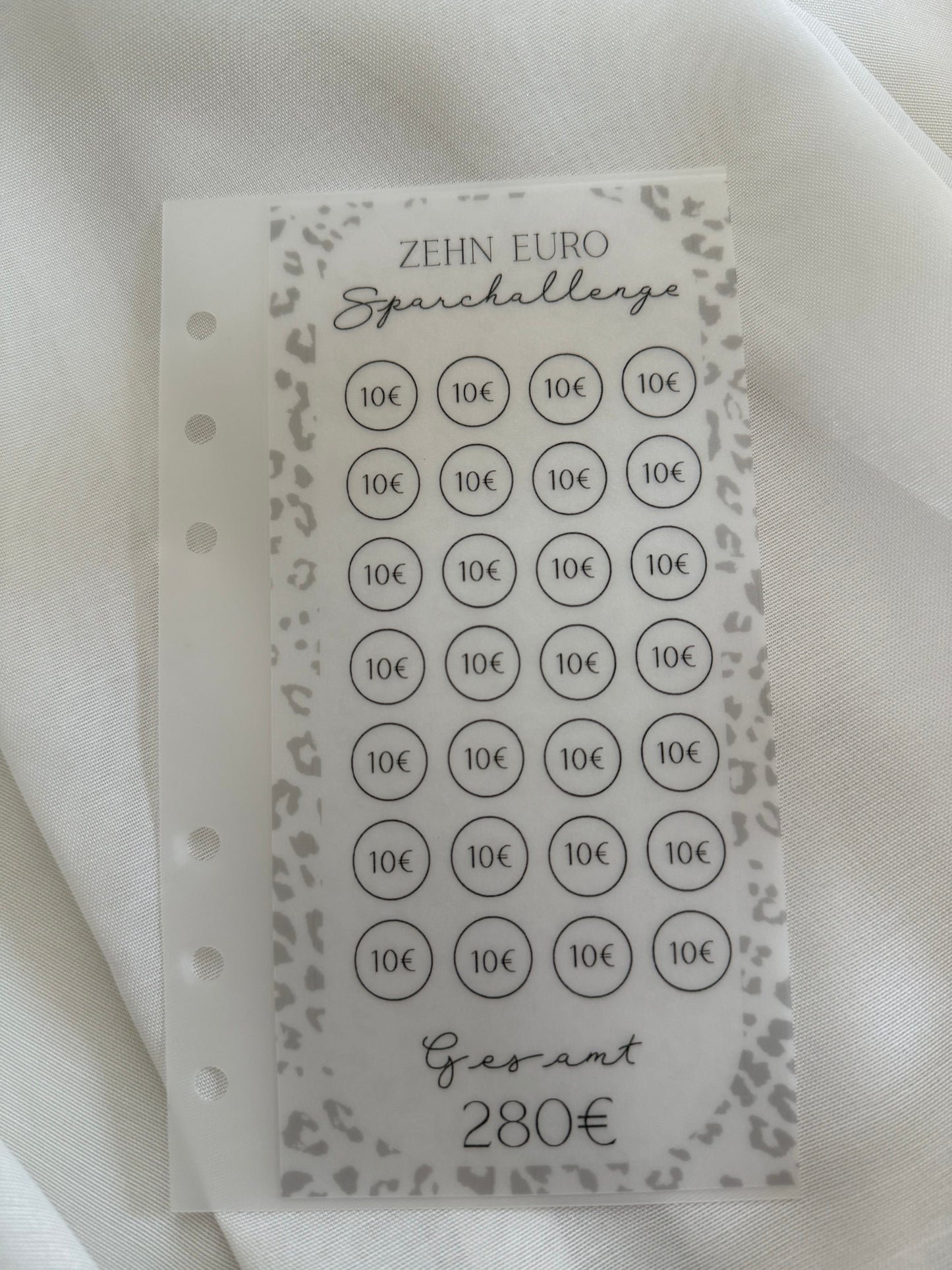 Leo / Zipperloser Umschlag matt frosty Challenge