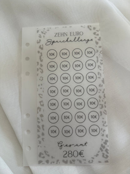 Leo / Zipperloser Umschlag matt frosty Challenge