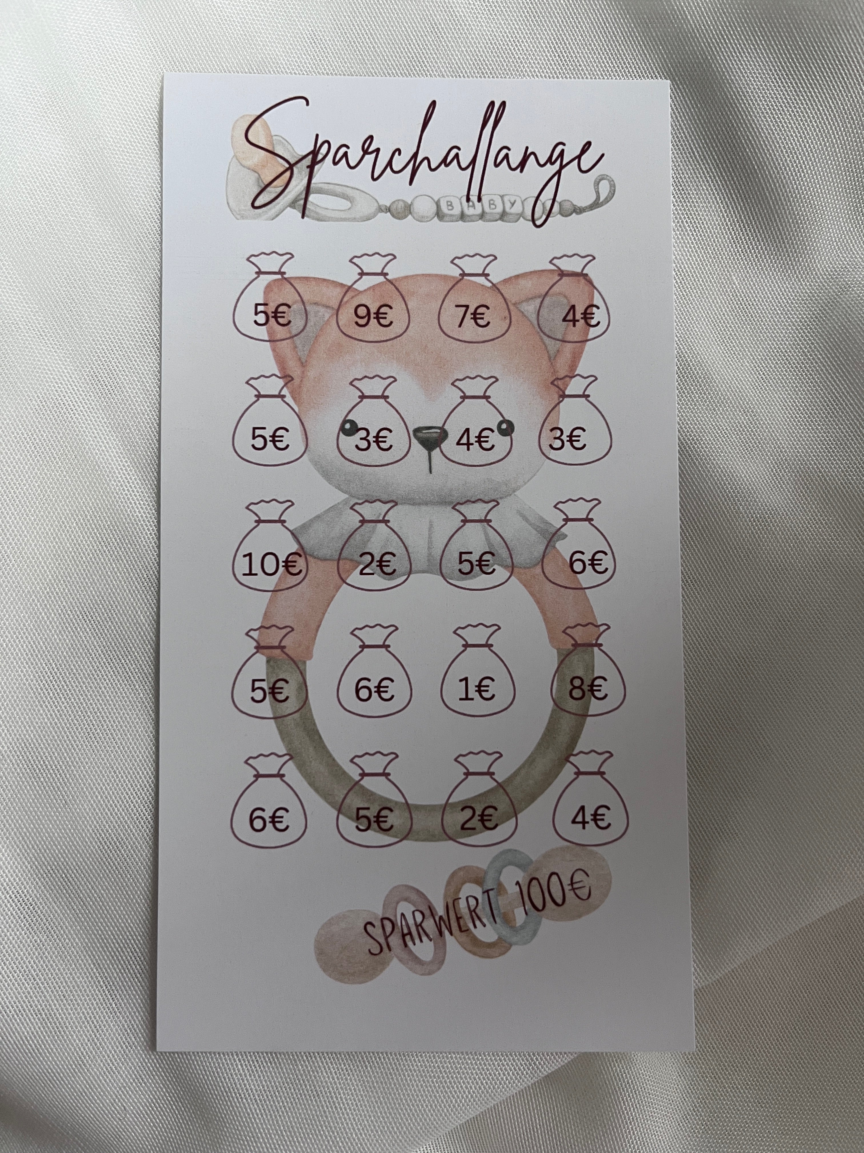 Sparchallenge Baby - freier Zweck