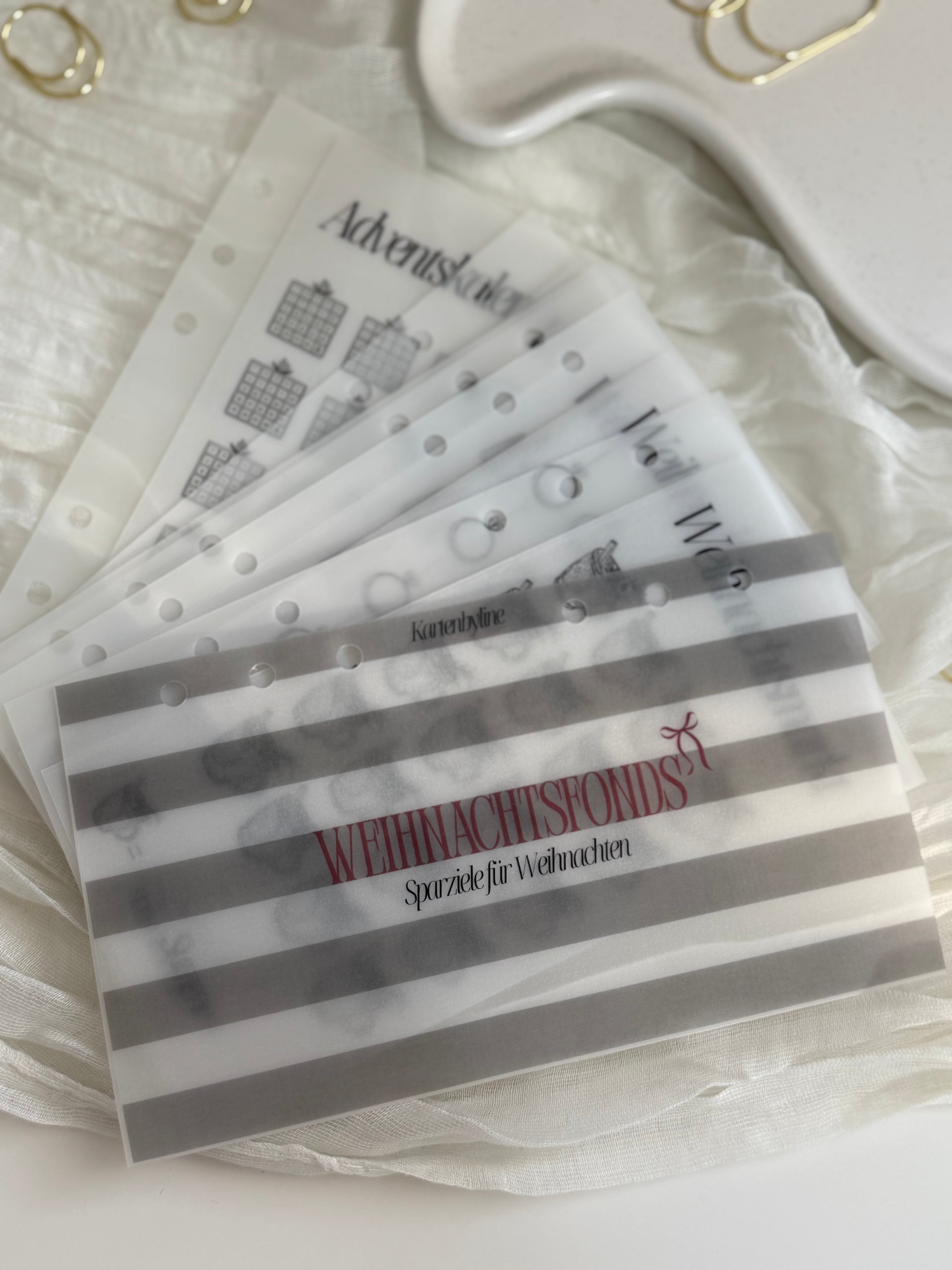 Weihnachtsfonds I Sparplan A6