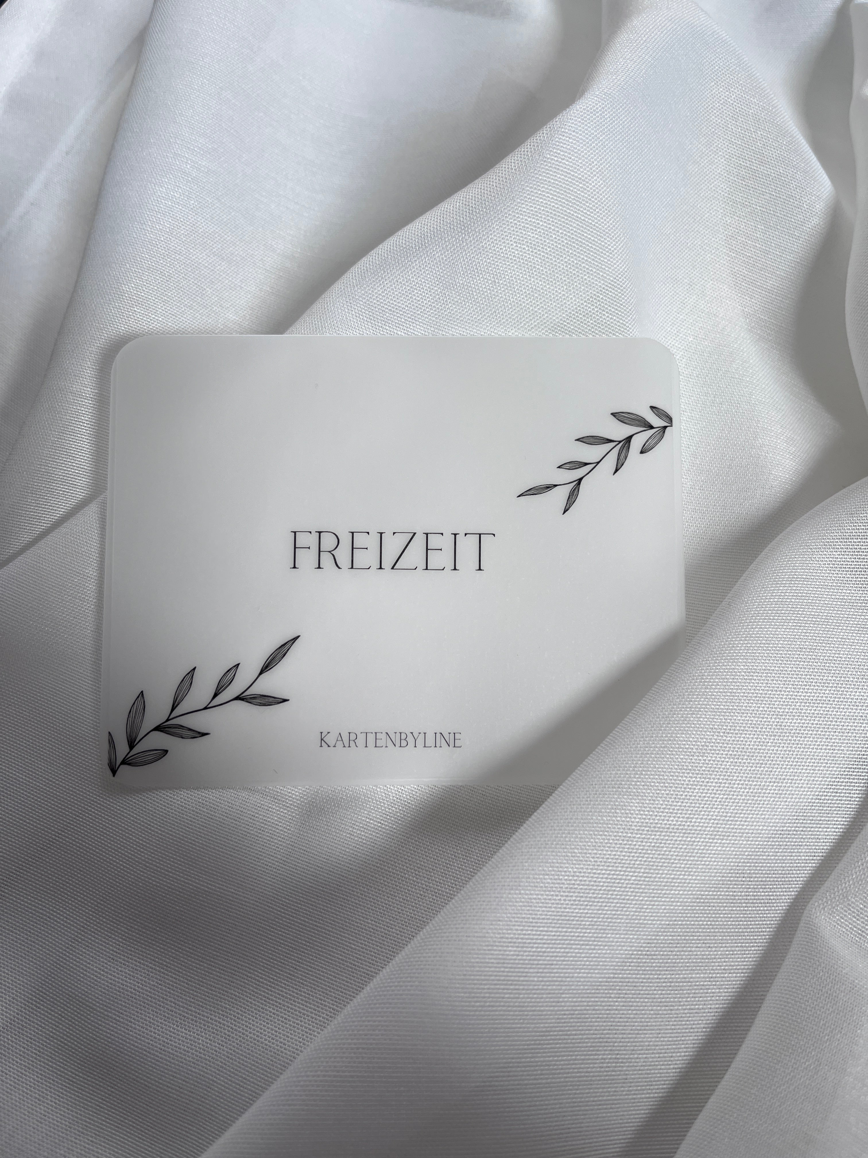 Zipperloser Geldumschlag matt frosty mit Wunschkategorien - für deinen Geldbeutel