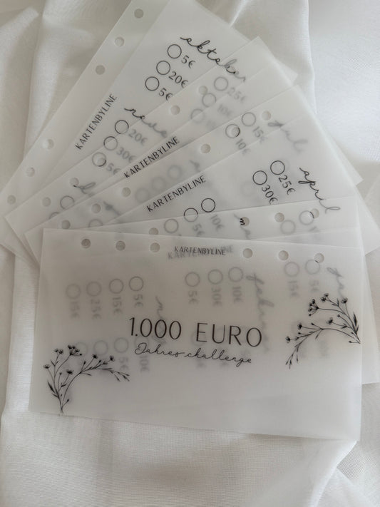 1000€ Jahreschallenge