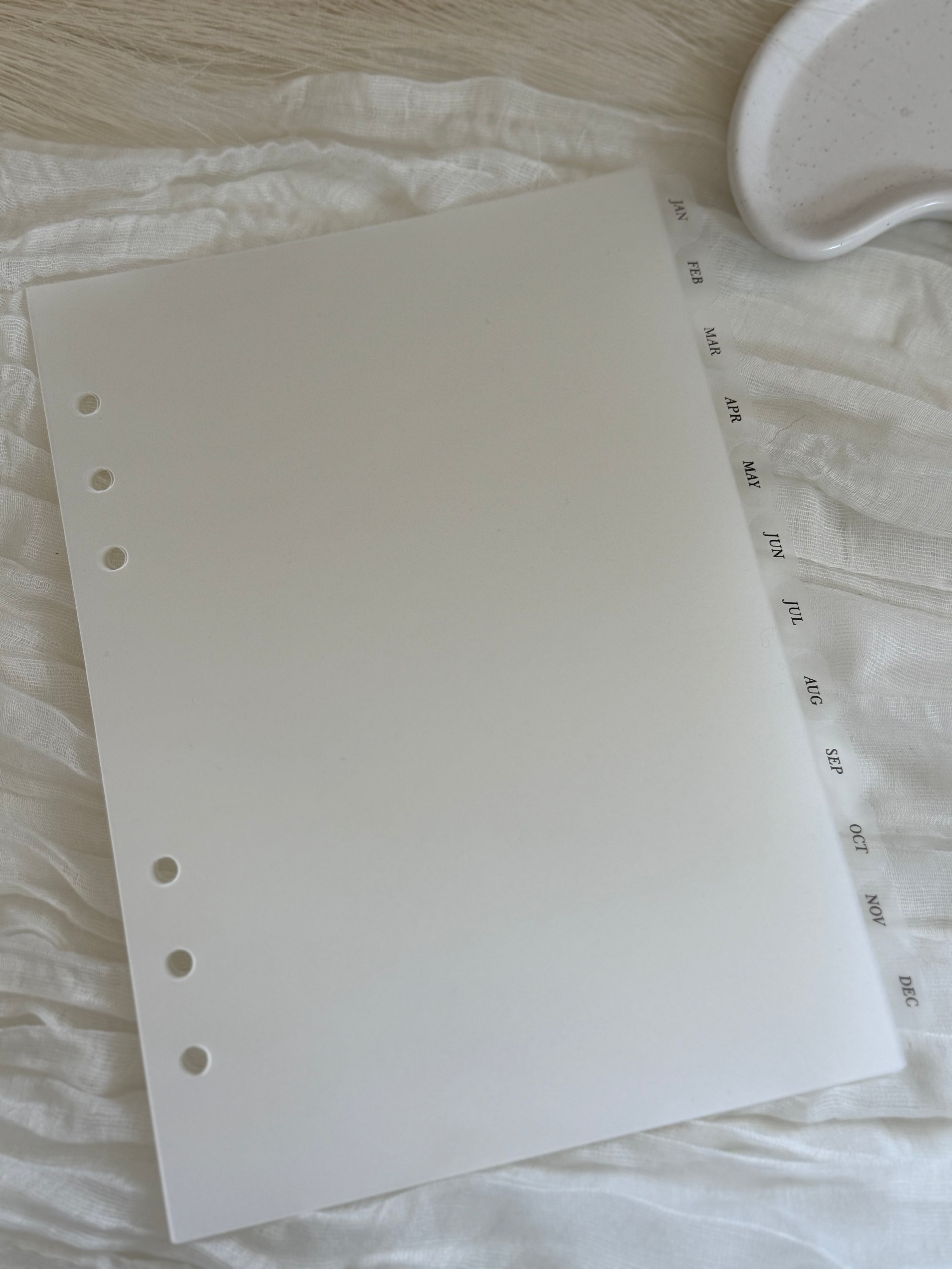 A5 Register Frosted