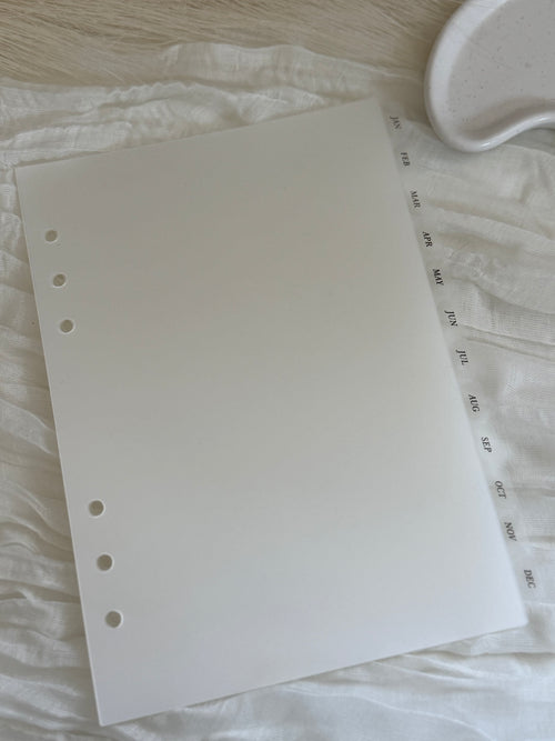 A5 Register Frosted