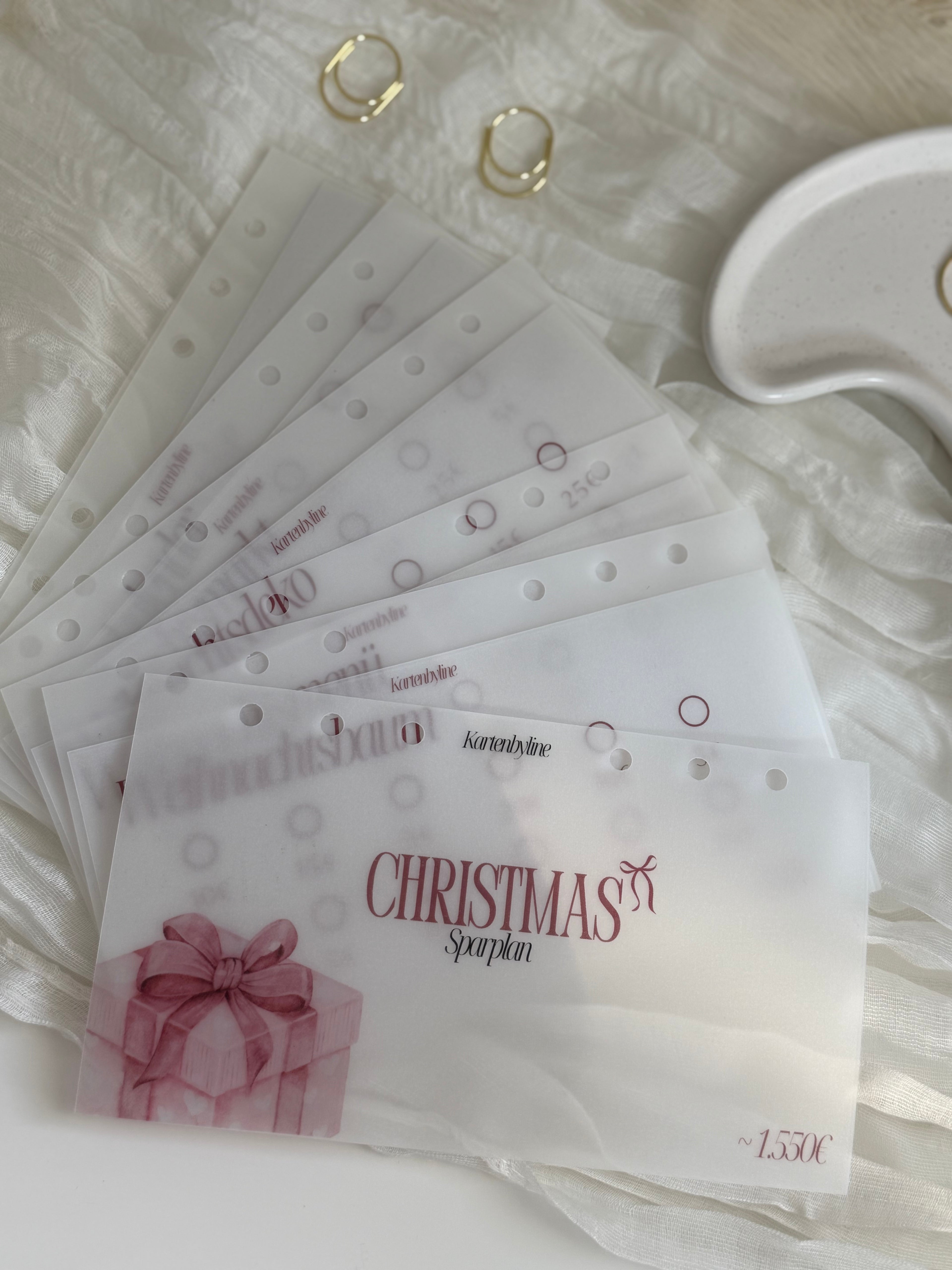 Christmas Sparplan I A6