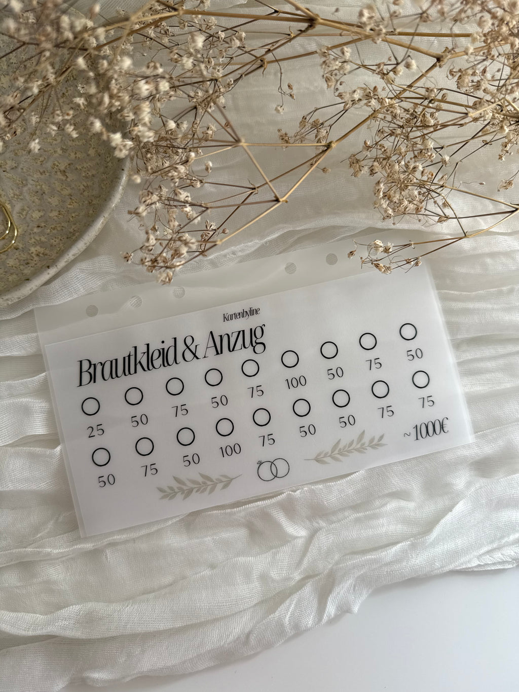 Sparplan Hochzeit B-Ware