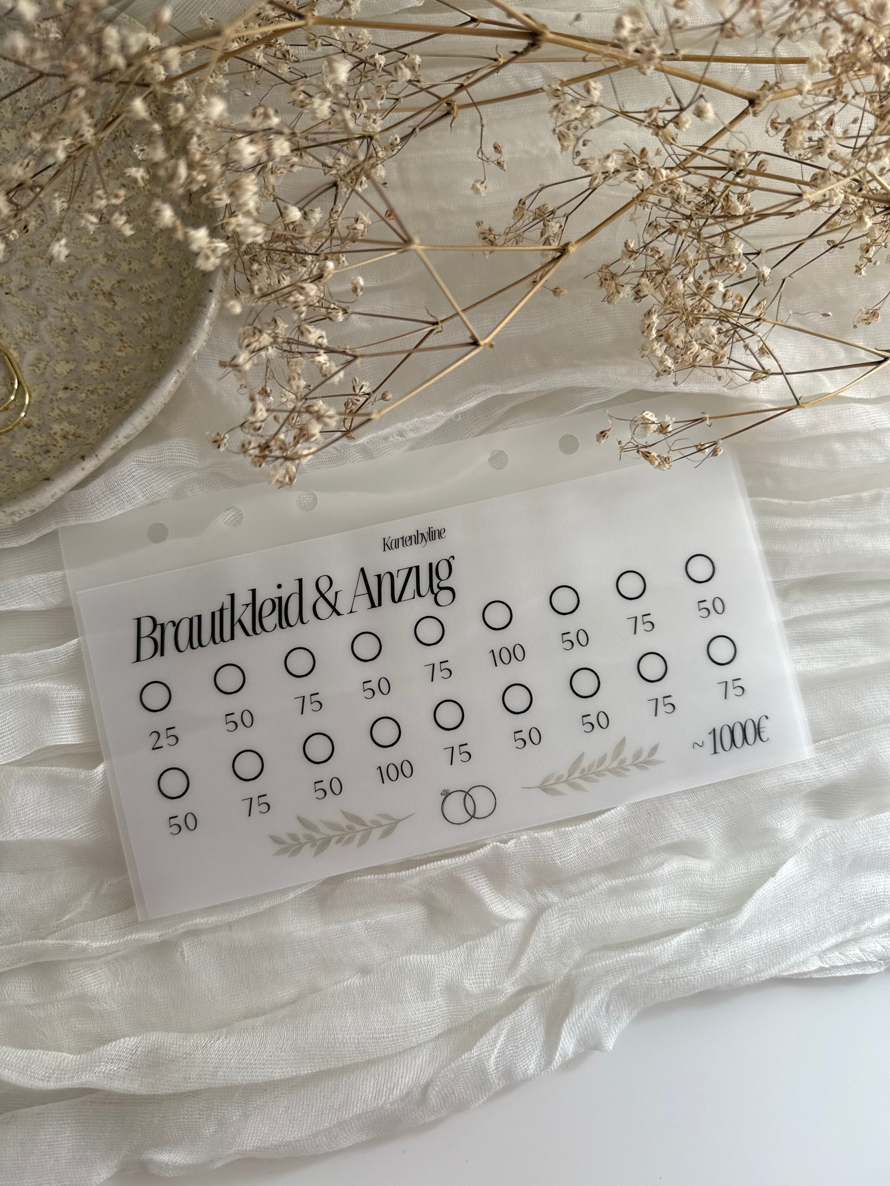 Sparplan Hochzeit B-Ware